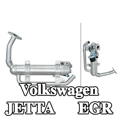 HELLA مبرد EGR مع حشيات/أختام, بدون صمام EGR — 2005 Volkswagen Jetta