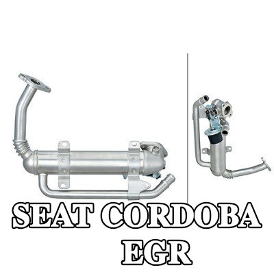 HELLA مبرد EGR مع حشيات/أختام, بدون صمام EGR — SEAT Cordoba