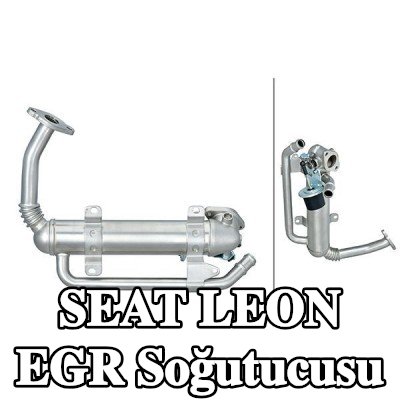 HELLA Contalar/sızdırmazlık elemanları ile EGR soğutucusu, EGR valfi olmadan — 2005 SEAT Leon