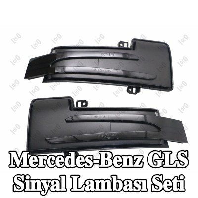 ABAKUS Sol dış ayna sinyal seti, Sağ dış ayna — Mercedes-Benz Gls