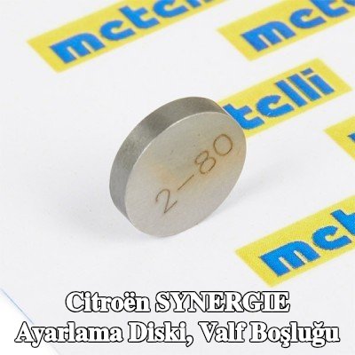 METELLI Ayarlama Diski, valf boşluğu — Citroën Synergie
