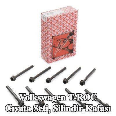 ELRING Cıvata Kiti, silindir kafası M10x1, 5x115 — Volkswagen T-roc