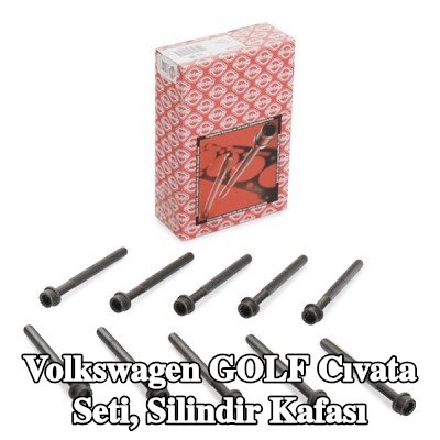 ELRING Cıvata Kiti, silindir kafası M10x1, 5x115 — Volkswagen Golf