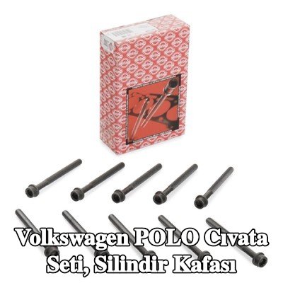 ELRING Cıvata Kiti, silindir kafası M10x1, 5x115 — Volkswagen Polo
