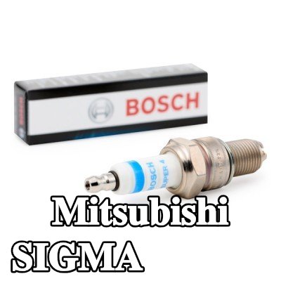 BOSCH حجم مفتاح شمعة الإشعال: 20, 8, Super 4 — 1990 Mitsubishi Sigma