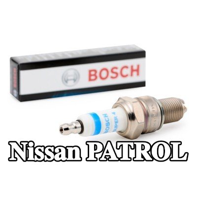 BOSCH حجم مفتاح شمعة الإشعال: 20, 8, Super 4 — Nissan Patrol