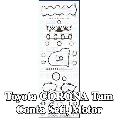 AJUSA Tam Conta Seti, silindir kapağı contasız motor — Toyota Corona