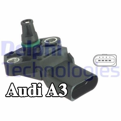 DELPHI مستشعر ضغط الهواء، تعديل الارتفاع — 1997 Audi A3