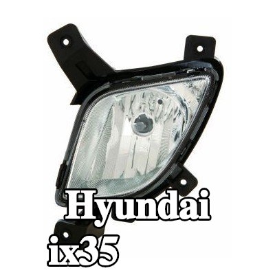ABAKUS مصباح ضباب يسار, مع لمبة, مع مقبس — Hyundai ix35
