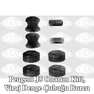SASIC Onarım kiti, anti-roll bar burcu Ön Aks, Sol, Sağ, vida seti olmadan — Peugeot J5