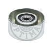 OPTIMAL Saptırma / kılavuz kasnağı, V-ribbed belt Outer Diameter: 70mm — Nissan Tiida (2)