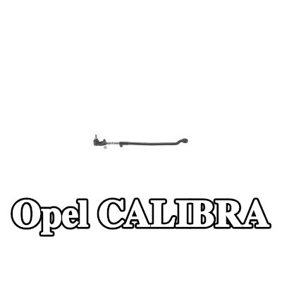 FEBI BILSTEIN مجموعة قضيب التوجيه OE Turbo جديدة, المحور الأمامي الأيسر, مع صامولة قفل — Opel Calibra