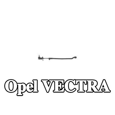 FEBI BILSTEIN مجموعة قضيب التوجيه OE Turbo جديدة, المحور الأمامي الأيسر, مع صامولة قفل — 1990 Opel Vectra