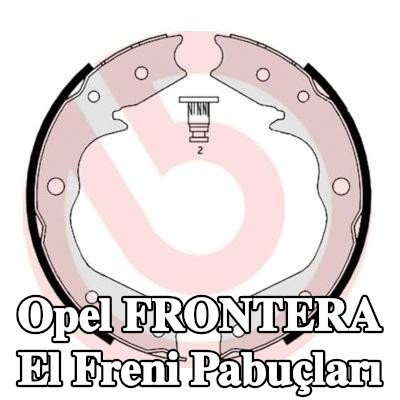 BREMBO El freni pabuçları — Opel Frontera