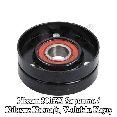 OPTIMAL Saptırma / kılavuz kasnağı, V-ribbed belt Outer Diameter: 70mm, tutucu olmadan — Nissan 300zx