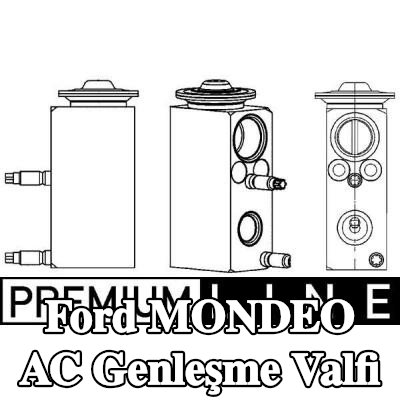 MAHLE AC genleşme valfi — 2012 Ford Mondeo