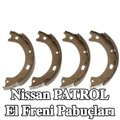 TRW El freni pabuçları — Nissan Patrol