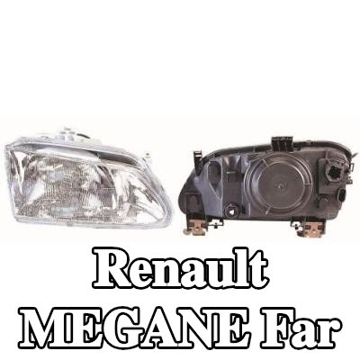 ABAKUS Far Sol, H4, W5W, yön göstergesi olmadan, far seviyeleme motoru olmadan, ampul içermez, elektrik motoru olmadan — 1995 Renault Megane