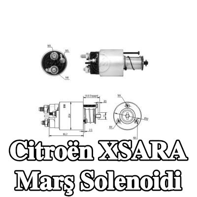 ERA Marş solenoidi — Citroën Xsara
