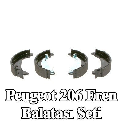 BOSCH Fren Balatası Seti — Peugeot 206
