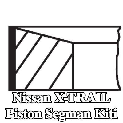 MAHLE Piston Segman Kiti — 2012 Nissan X-trail