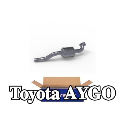 HELLA المحول الحفاز مع أجزاء التثبيت — Toyota Aygo