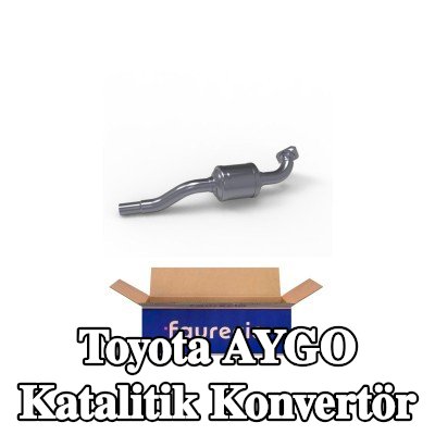 HELLA Montaj parçaları ile katalitik konvertör — Toyota Aygo