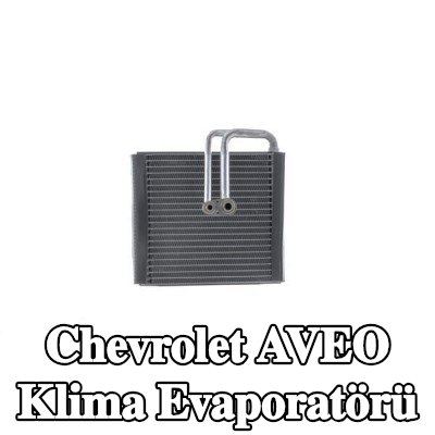 MAHLE Contalı/sızdırmazlık elemanlı klima evaporatörü, genişletme valfi olmadan — Chevrolet Aveo