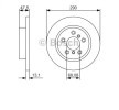 BOSCH القطر الخارجي لقرص المكابح: 289, 5mm, صلب, مطلي — Renault Captur (2)