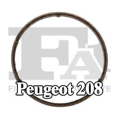 FA1 السدادة, أنبوب العادم أنبوب العادم عند شاحن العادم التوربيني — Peugeot 208