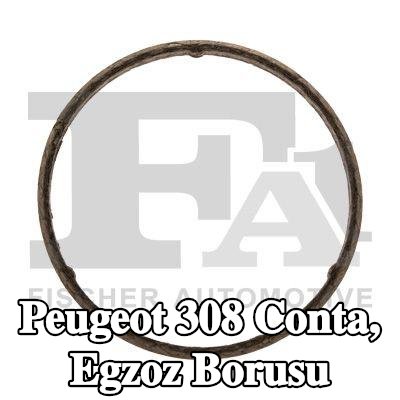 FA1 Conta, egzoz borusu Egzoz turboşarjındaki egzoz borusu — Peugeot 308