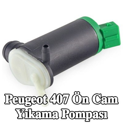 HELLA Ön cam yıkama pompası 12V — 2004 Peugeot 407