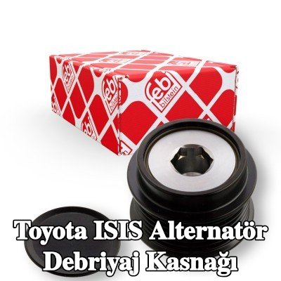 FEBI BILSTEIN Kapaklı alternatör debriyaj kasnağı — Toyota Isis