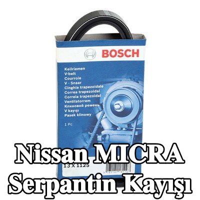 BOSCH Serpantin kayışı 775mm, Number of ribs: 5 — 2000 Nissan Micra