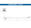 ATE Fren hortumu 420mm, banjo cıvatası olmadan — 2016 Hyundai Tucson (1)