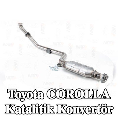 NAP carparts Sabitleme/montaj malzemesi dahil katalitik konvertör — 2003 Toyota Corolla