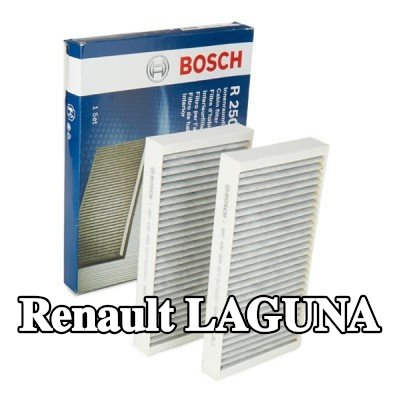 BOSCH مرشح حبوب اللقاح مرشح الكربون المنشط — Renault Laguna