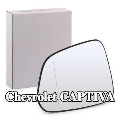 ALKAR زجاج المرآة الجانبية اليسرى — Chevrolet Captiva