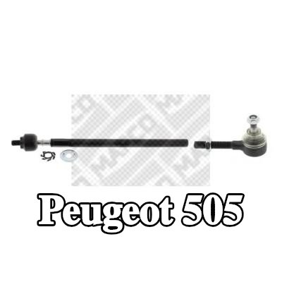 MAPCO مجموعة قضيب التوجيه للمحور الأمامي على كلا الجانبين — Peugeot 505