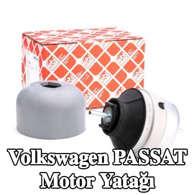 FEBI BILSTEIN Motor yatağı Sağ, sıçrama koruma kapaklı — 2002 Volkswagen Passat