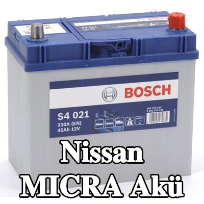 BOSCH Akü S4, 021 — 2002 Nissan Micra