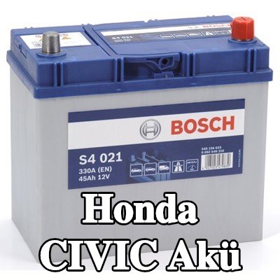 BOSCH Akü S4, 021 — 1995 Honda Civic