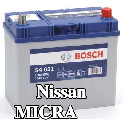 BOSCH بطارية S4, 021 — 2002 Nissan Micra