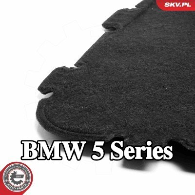ESEN SKV مادة عازلة للصوت, حجرة المحرك غطاء المحرك — 2005 BMW 5 Series