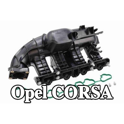 VAICO مشعب السحب مع حشيات/أختام, بدون وحدة تحكم الخانق, بدون مستشعر — Opel Corsa