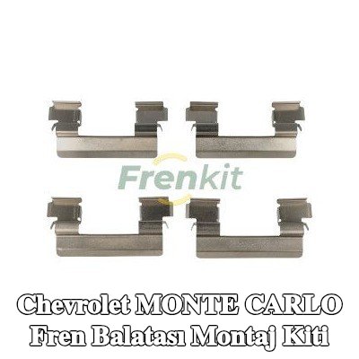 FRENKIT Fren balatası montaj kiti Ön Aks — Chevrolet Monte Carlo