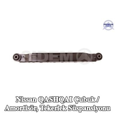 SIDEM Çubuk / Dikme, tekerlek süspansiyonu Alt, Arka Aks Sağ — 2012 Nissan Qashqai