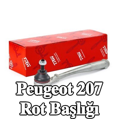 TRW Sol rot başlığı, dış, 212mm, sabitleme malzemesi ile — Peugeot 207