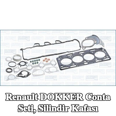 AJUSA Conta seti, silindir kafası ÇOK KATMANLI ÇELİK — Renault Dokker