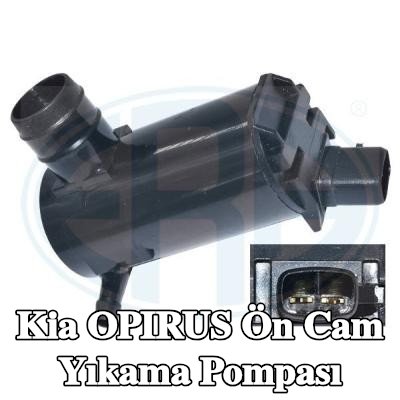 ERA Ön cam yıkama pompası 12V, conta/sızdırmazlık elemanları ile — Kia Opirus
